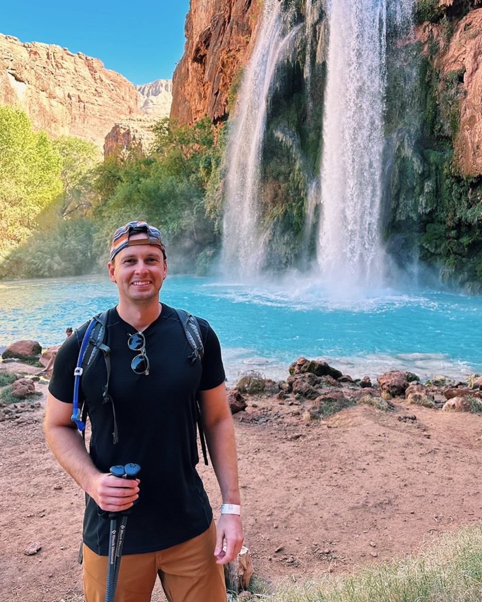 Alec at Havasu Falls